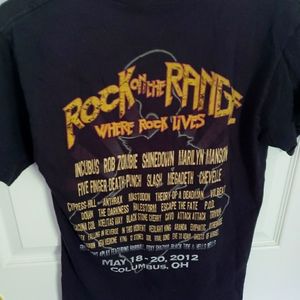 Rock on the Range 2012 Columbus Concert T-shirt